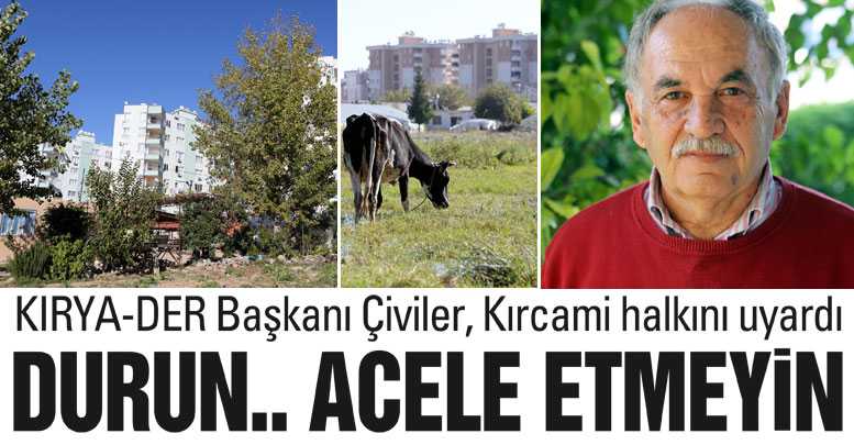 DURUN.. SAKIN ACELE ETMEYİN