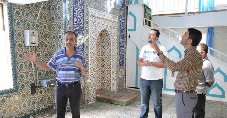 Dutlubahçe Cami’ye bakım
