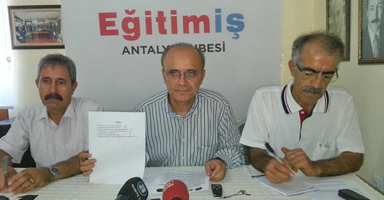 Eğitim-İş de tepkili