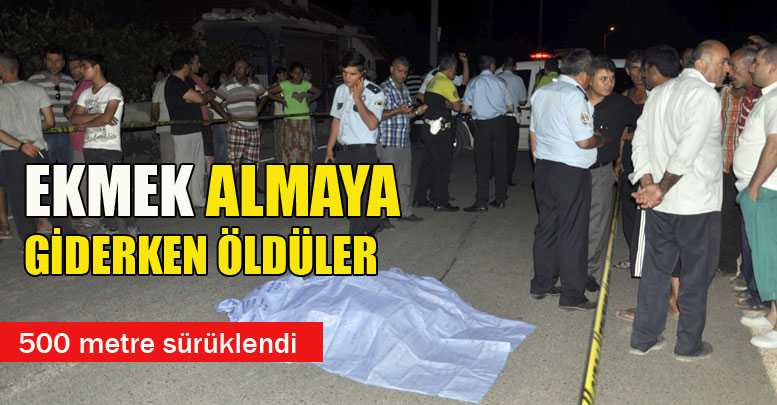 Ekmek almaya giderken öldüler