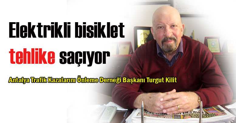 Elektrikli bisiklet tehlike saçıyor