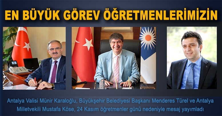 En büyük görev öğretmenlerimizin