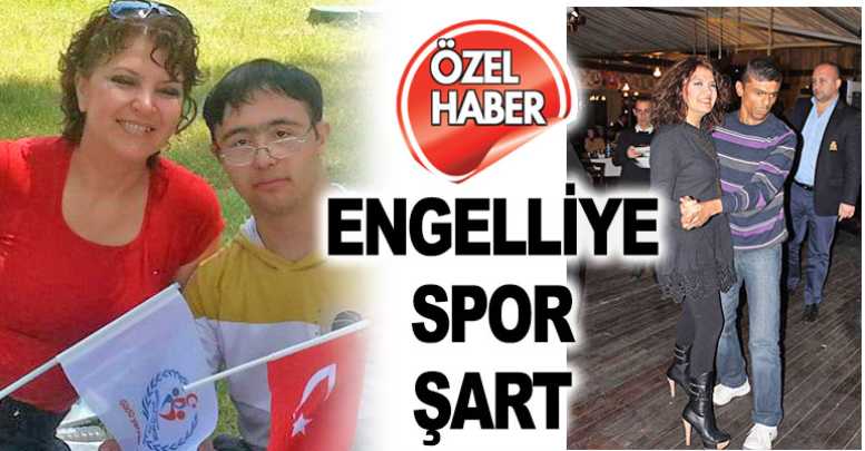 Engelliye spor şart