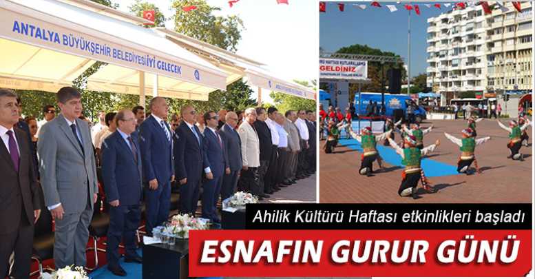Esnafın gurur günü