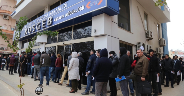 Esnaftan KOSGEB isyanı