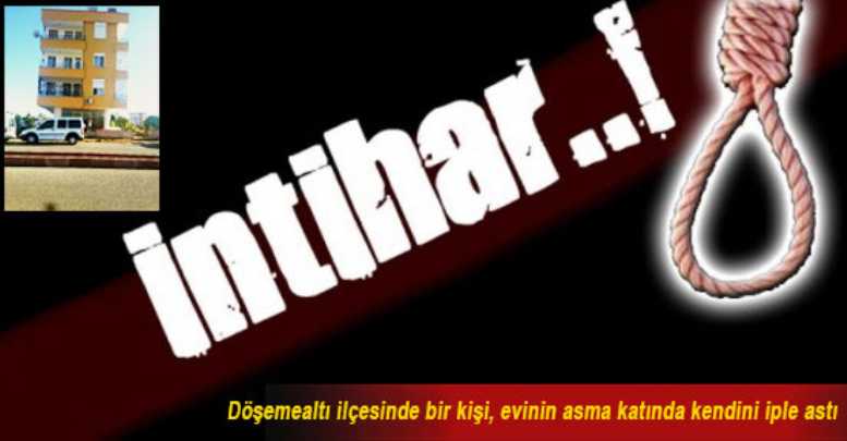 Evinin Asma Katında İntihar Etti