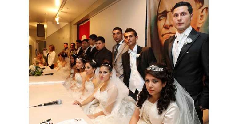 Evlilik Fuarı’nda TOPLU NİKAH
