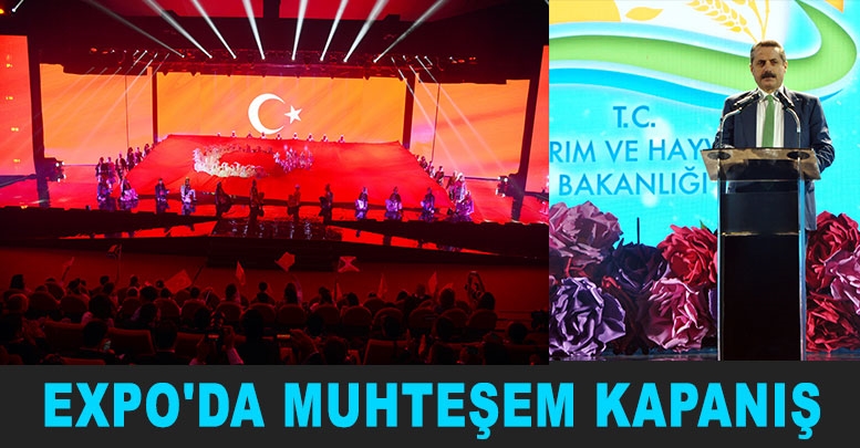 EXPO'da muhteşem kapanış