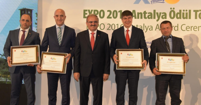 EXPO'da ödül gecesi