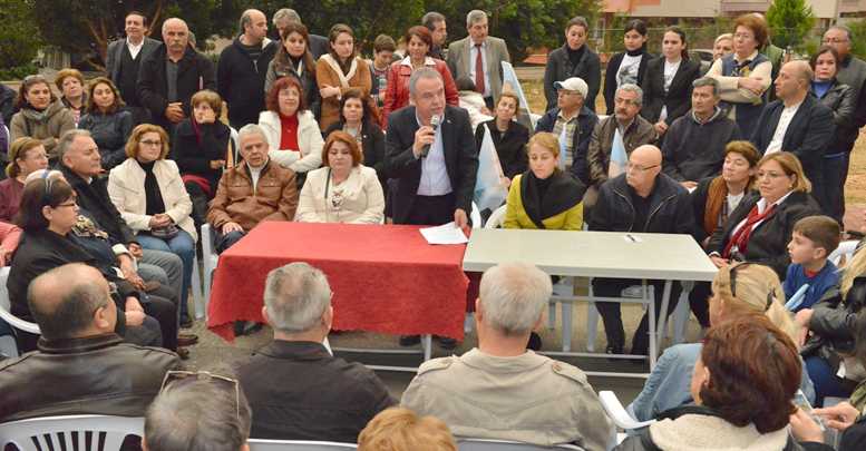 Eylemden sonra Gürsu’da toplantı
