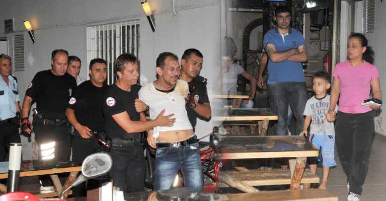 FACİAYI POLİS ÖNLEDİ