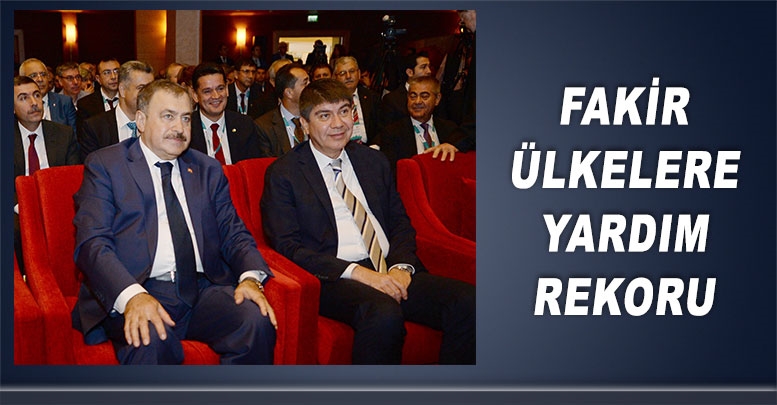 Fakir ülkelere yardım rekoru