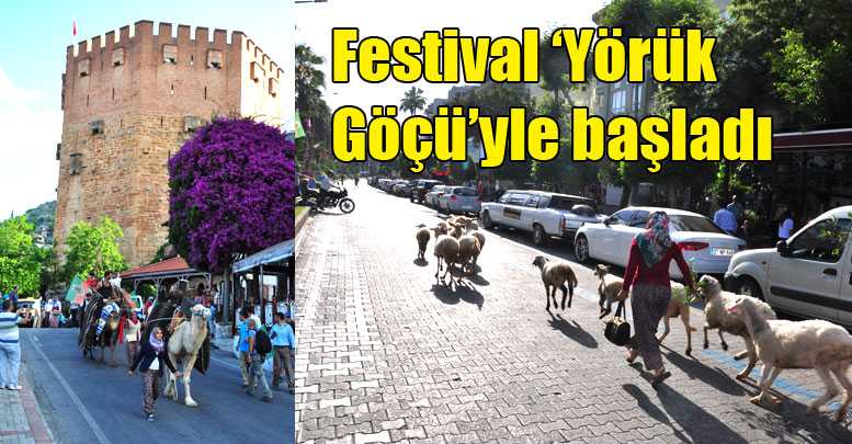 Festival ‘Yörük Göçü’yle başladı