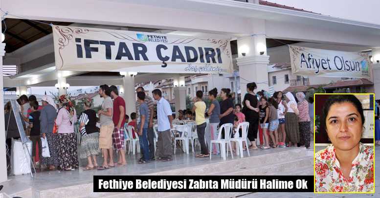 Fethiye'de Ramazan yardımı