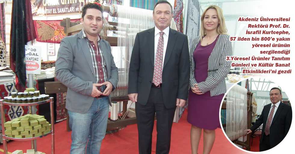 Fuarın merkezi Antalya