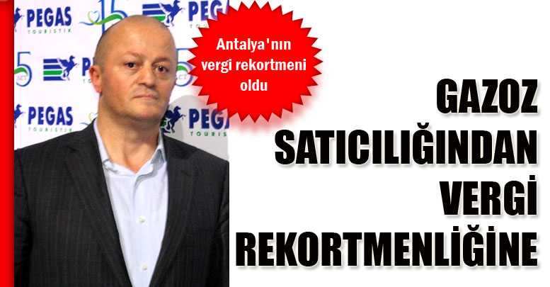 Gazoz satıcılığından vergi rekortmenliğine