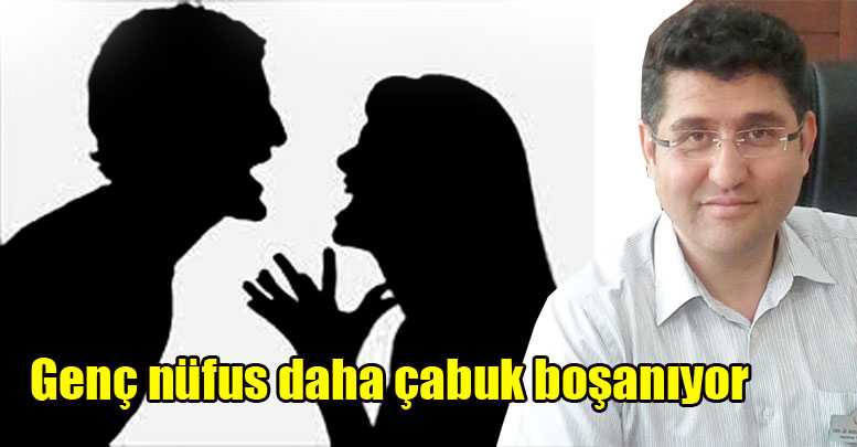 Genç nüfus daha çabuk boşanıyor