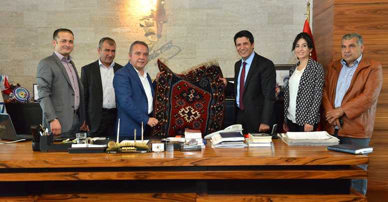 Genç’ten Böcek’e ziyaret