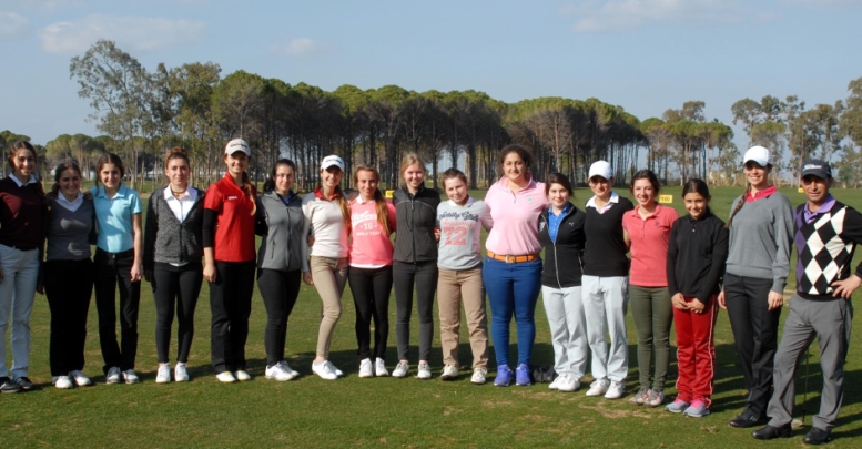 Golfte kış kampı Belek’te