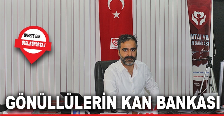 Gönüllülerin kan bankası
