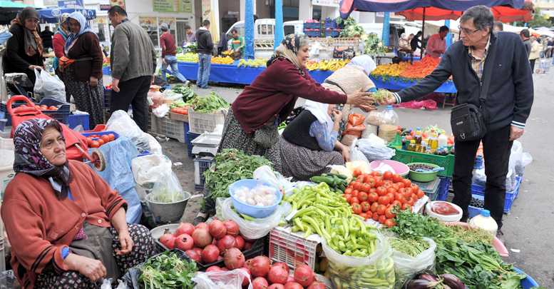 Güneşli hava fiyatları serinletti