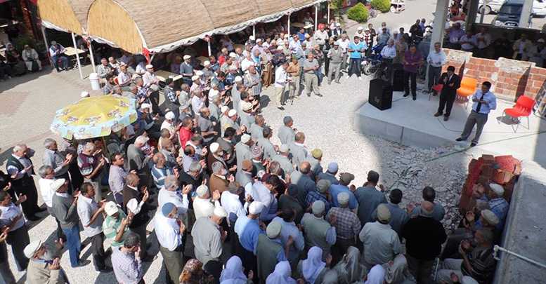 Hacı adayları törenle uğurlandı