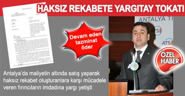 Haksız rekabete Yargıtay tokatı