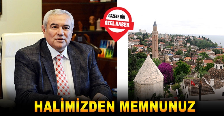 Halimizden memnunuz