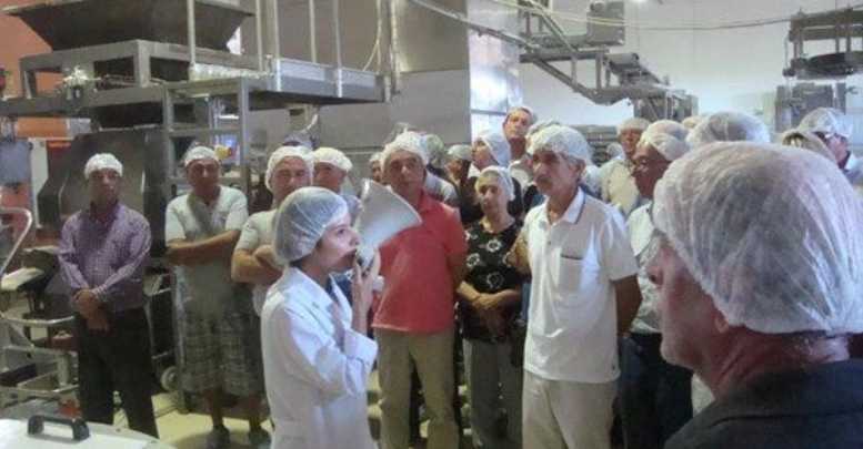 Halk Ekmek’çiler fabrikayı dolaştı