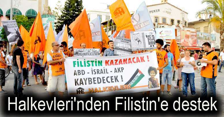 Halkevleri'nden Filistin'e destek