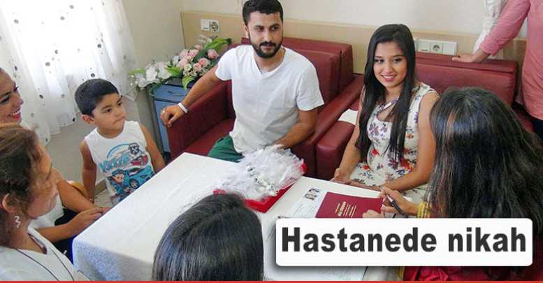 Hastanede nikah