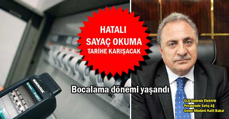 Hatalı sayaç okuma tarihe karışacak