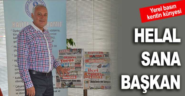 Helal sana başkan