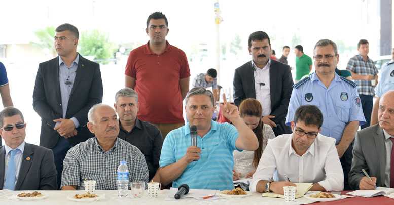 Hizmet için geldik