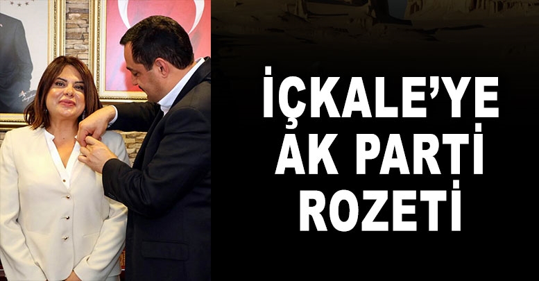 İçkale’ye AK Parti rozeti