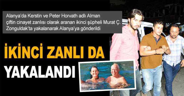 İkinci zanlı da yakalandı