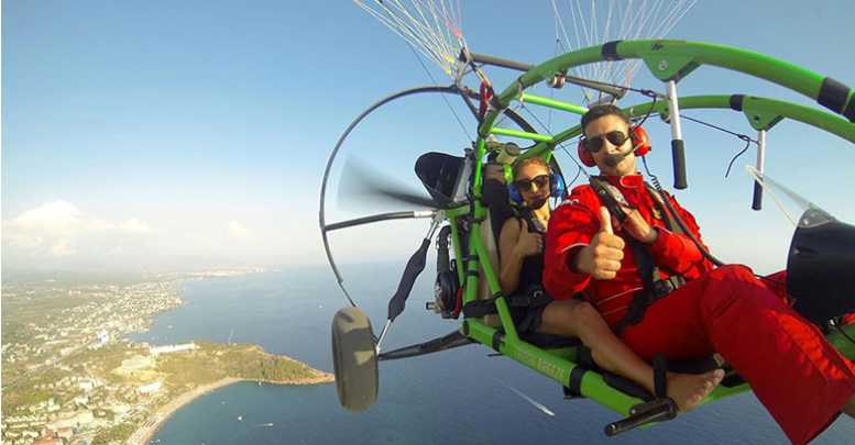 İlk motorlu paraşüt pisti tesisi Alanya’da