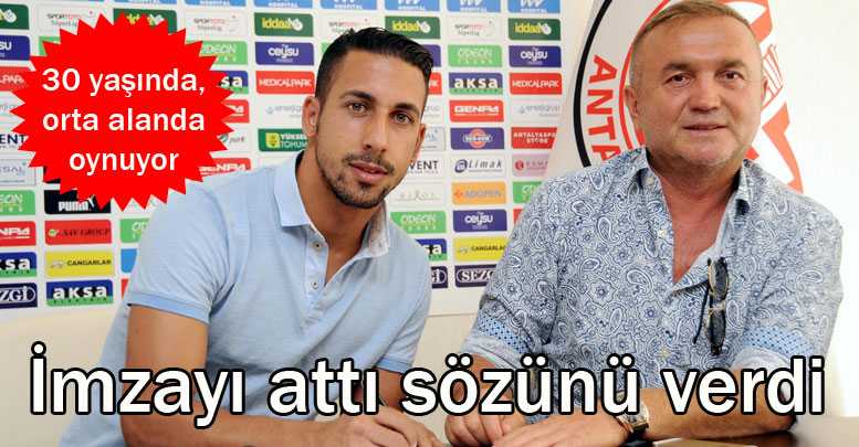 İmzayı attı sözünü verdi