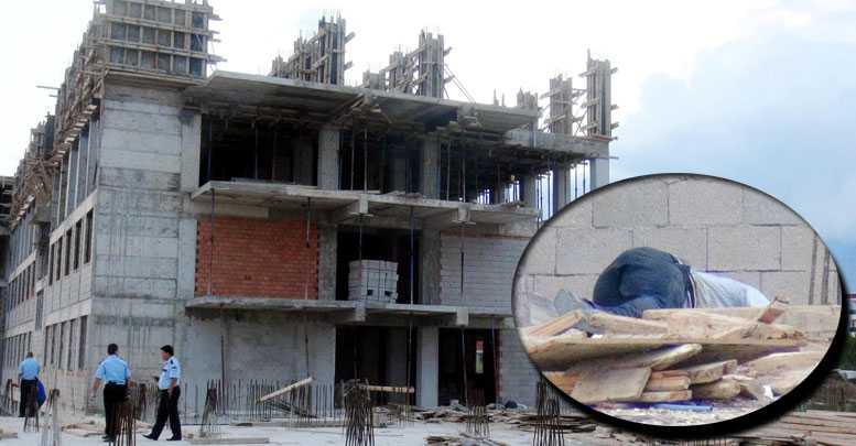 İnşaattan düştü, öldü