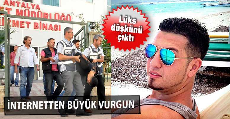 İnternetten büyük vurgun
