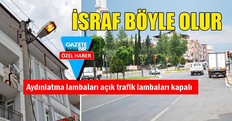 İSRAF BÖYLE OLUR
