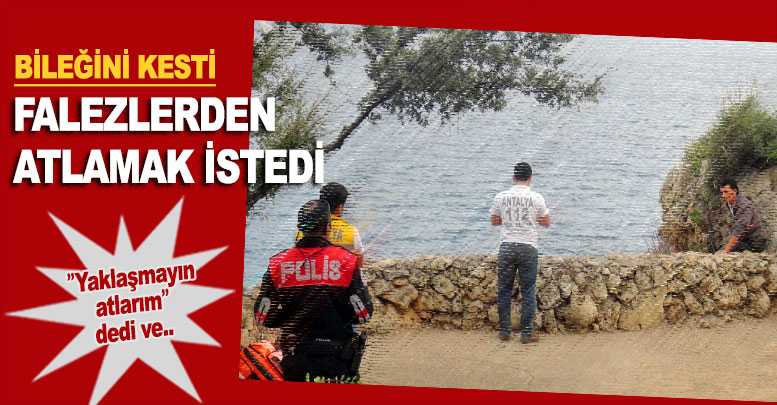 İşsiz gencin intihar girişimi