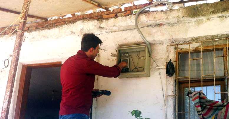Kaçak elektriğe polis operasyonu