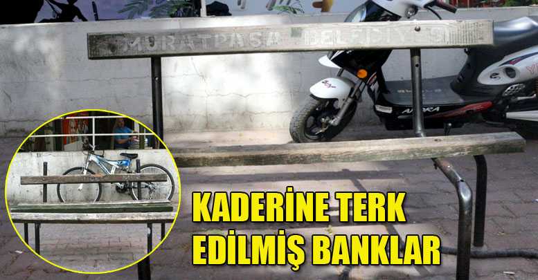 Kaderine terk edilmiş banklar
