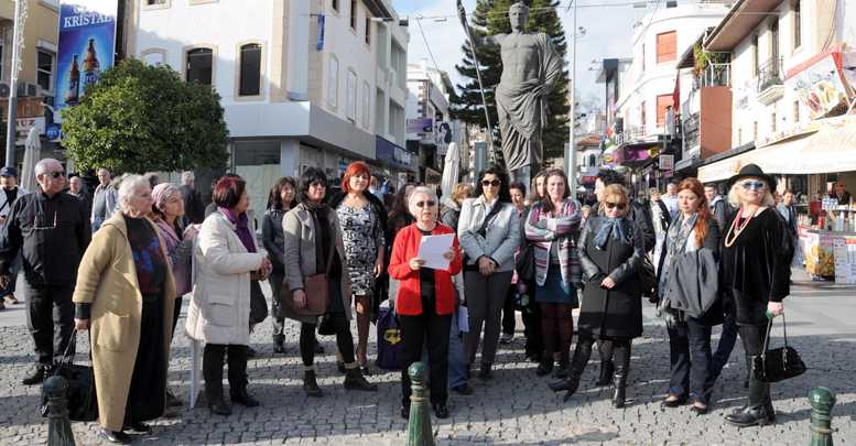 Kadın cinayetlerine hayır
