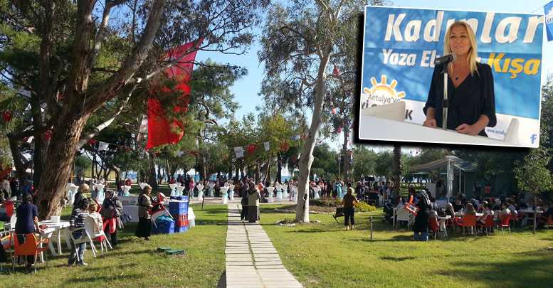 Kadınlar Plajı’nda ‘Yaza Veda’ partisi