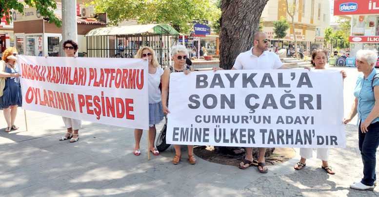 Kadınlardan Baykal’a çağrı