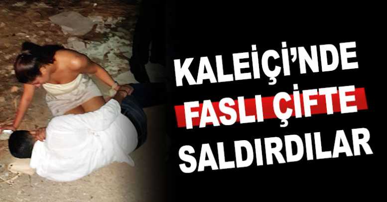 Kaleiçi’nde Faslı çifte saldırdılar