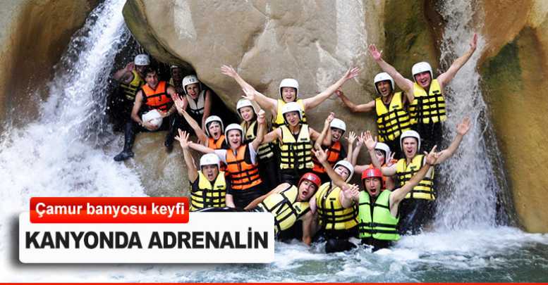 Kanyonda adrenalin