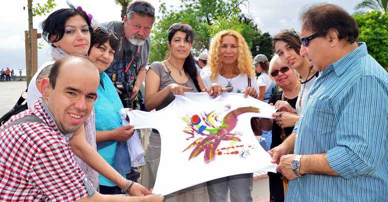 Karaalioğlu’nda sanat çalışması